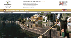 Desktop Screenshot of gruenerbaum.cc