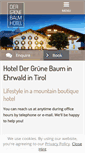 Mobile Screenshot of gruenerbaum.com